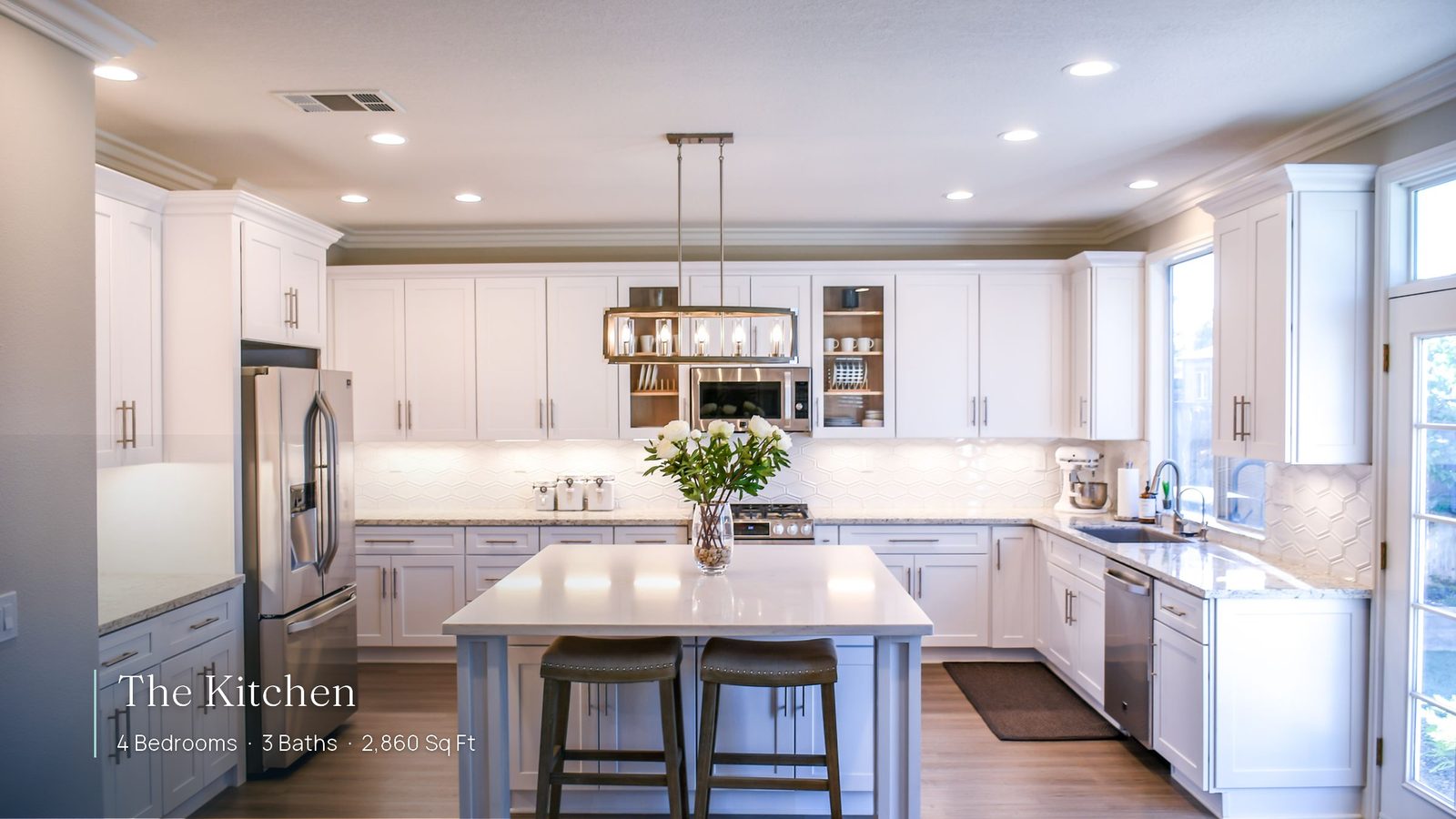 Coastal overlay style on the same kitchen frame