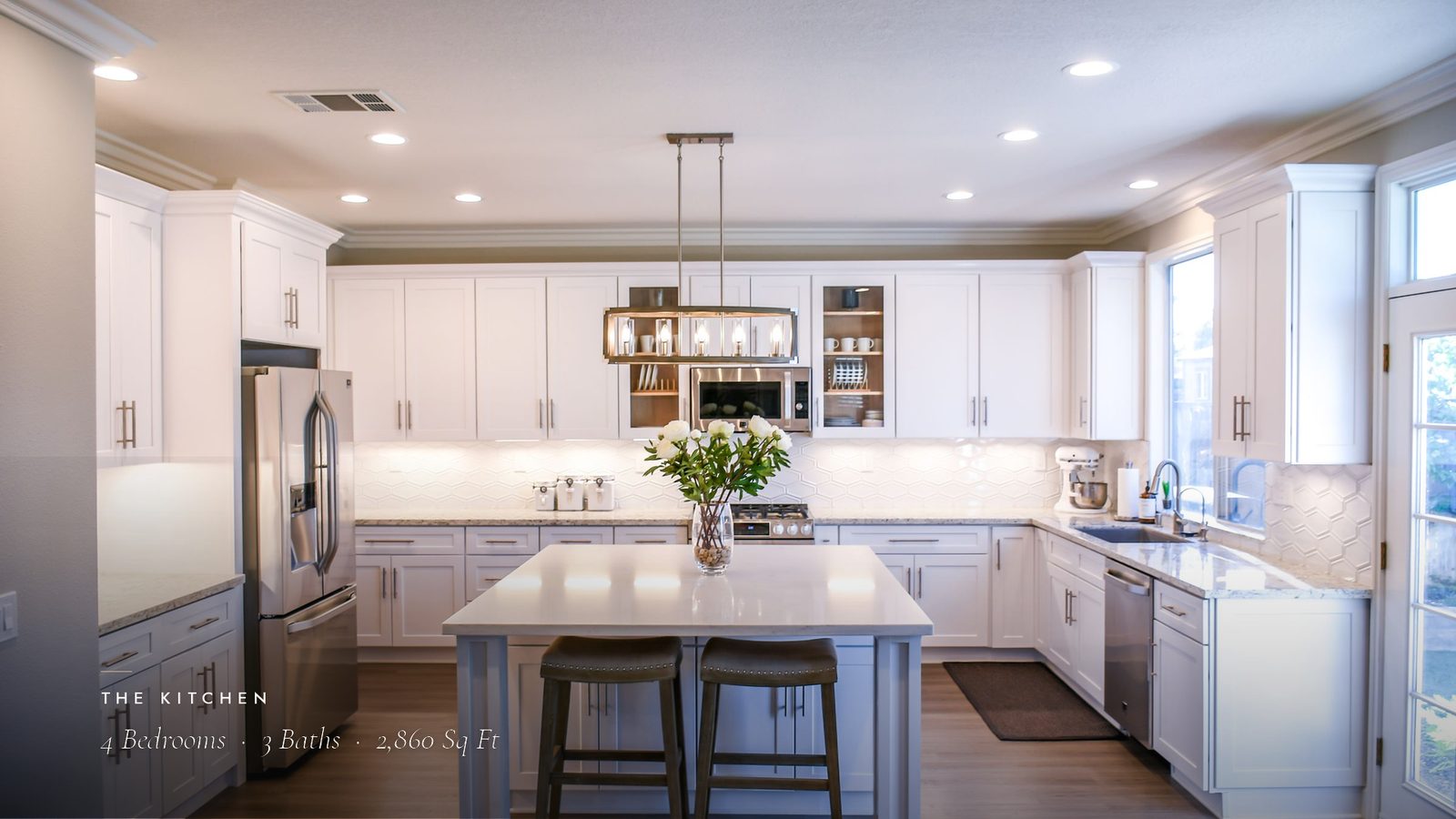 Quiet Luxury overlay style on the same kitchen frame